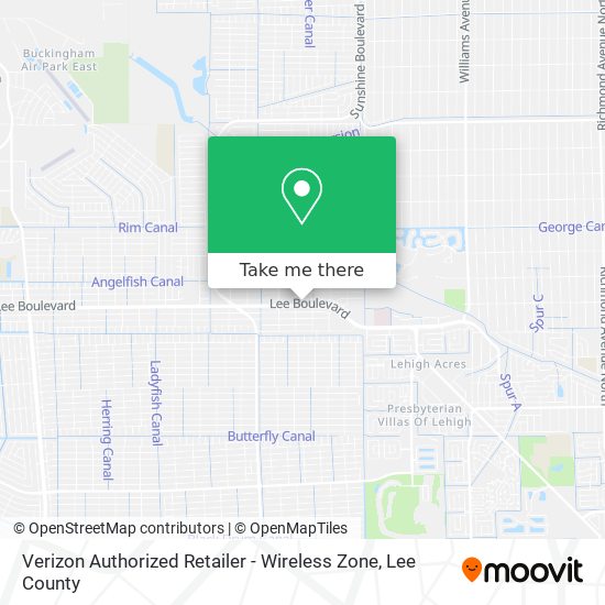 Verizon Authorized Retailer - Wireless Zone map
