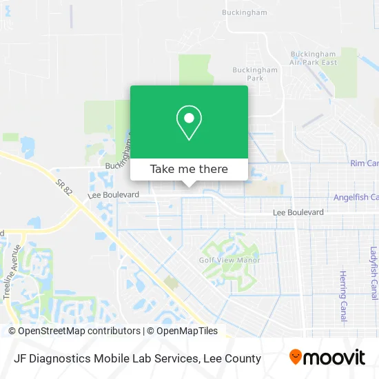 JF Diagnostics Mobile Lab Services map