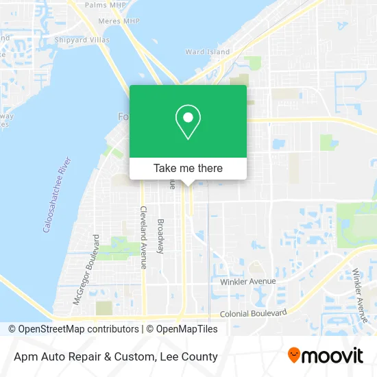 Apm Auto Repair & Custom map