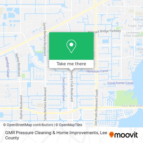 GMR Pressure Cleaning & Home Improvements map