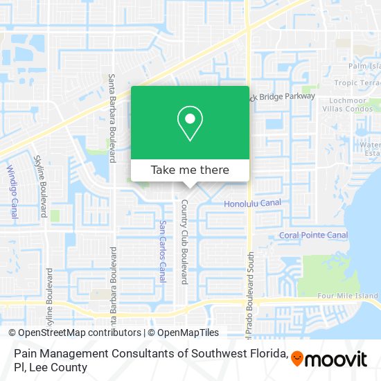 Pain Management Consultants of Southwest Florida, Pl map