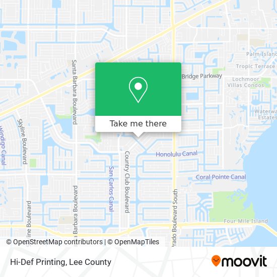 Mapa de Hi-Def Printing