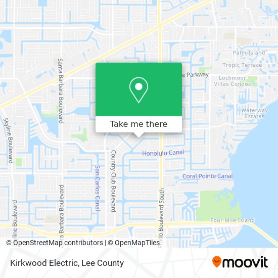 Kirkwood Electric map