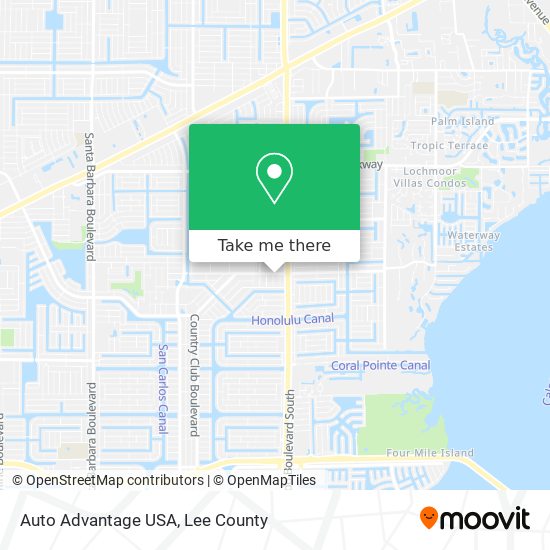 How to get to Auto Advantage USA in Cape Coral by Bus?