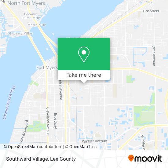 Southward Village map