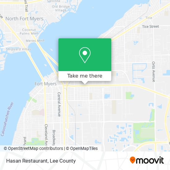 Hasan Restaurant map