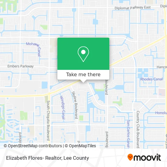 Elizabeth Flores- Realtor map