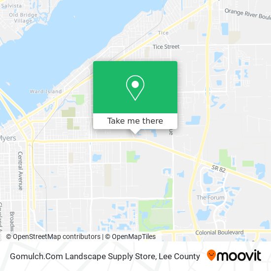 Mapa de Gomulch.Com Landscape Supply Store