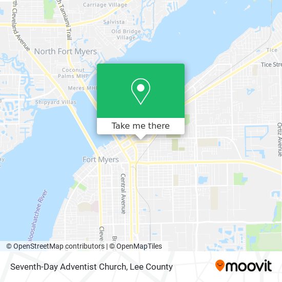 Mapa de Seventh-Day Adventist Church
