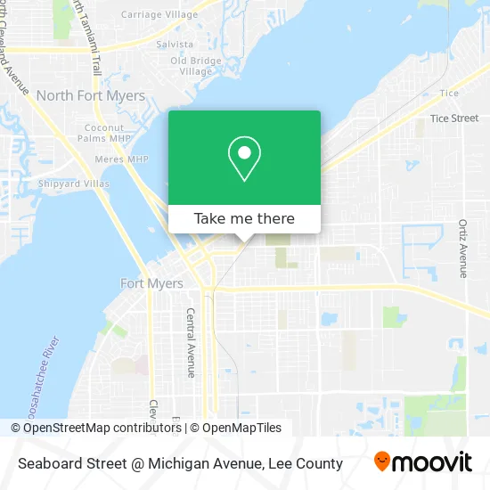 Seaboard Street @ Michigan Avenue map