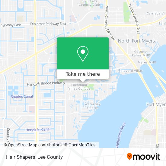 How to get to Hair Shapers in North Fort Myers by Bus?
