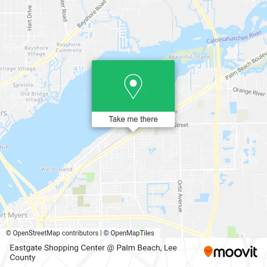 Eastgate Shopping Center @ Palm Beach map