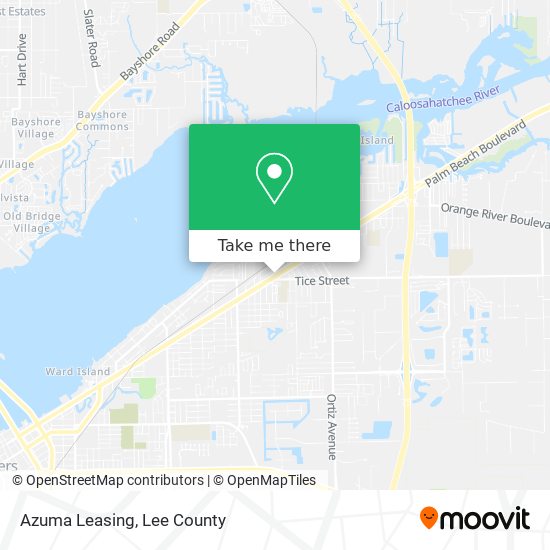 Mapa de Azuma Leasing