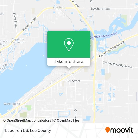 Mapa de Labor on US