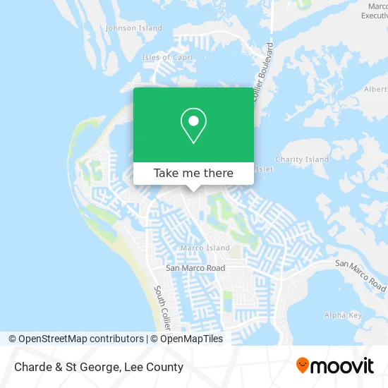 Charde & St George map