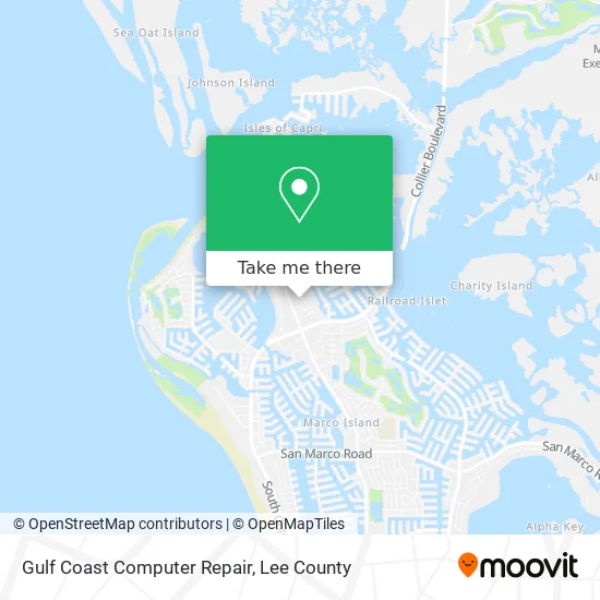 Gulf Coast Computer Repair map