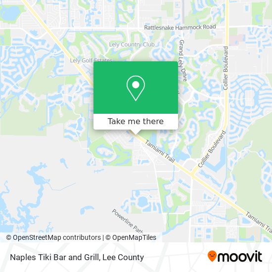 Mapa de Naples Tiki Bar and Grill