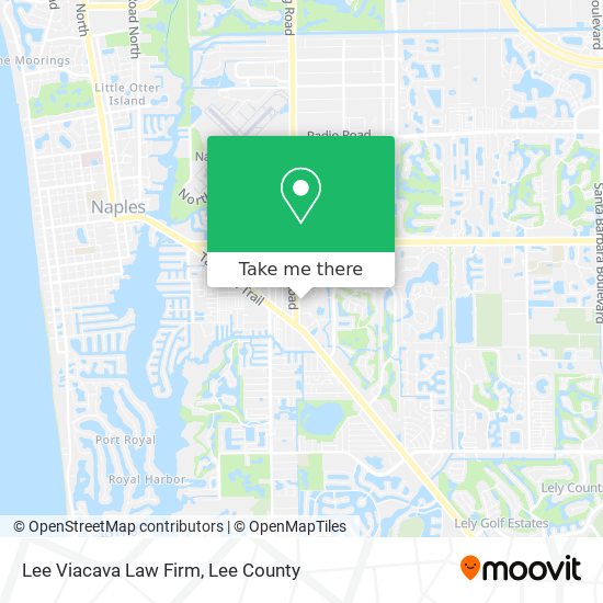 Mapa de Lee Viacava Law Firm