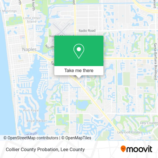Collier County Probation map