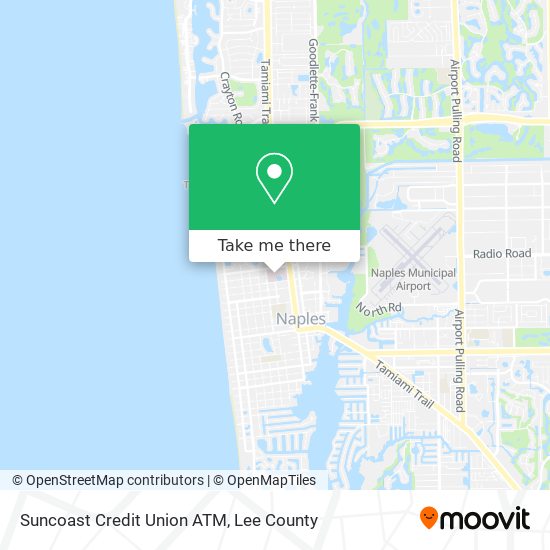 Suncoast Credit Union ATM map