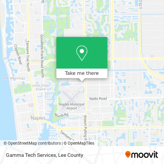 Gamma Tech Services map