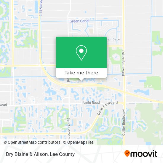 Dry Blaine & Alison map