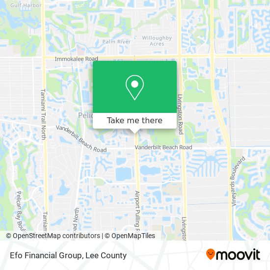 Efo Financial Group map