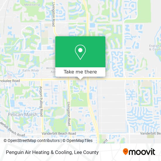 Penguin Air Heating & Cooling map