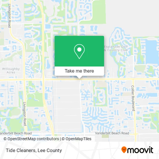 Tide Cleaners map