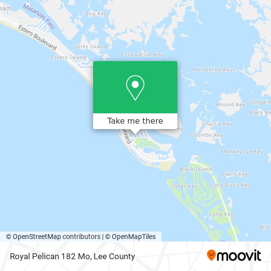 Royal Pelican 182 Mo map