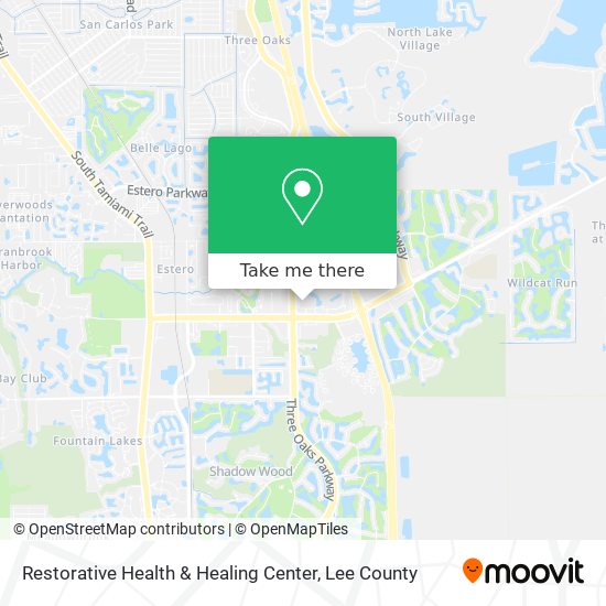 Restorative Health & Healing Center map