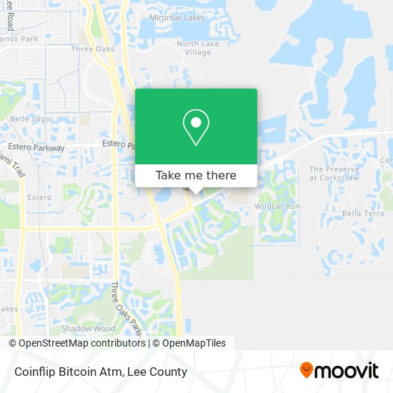 Mapa de Coinflip Bitcoin Atm