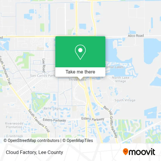 Cloud Factory map