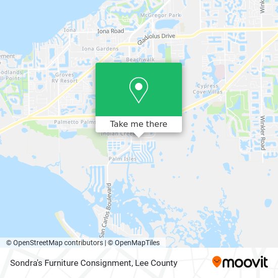 Sondra's Furniture Consignment map