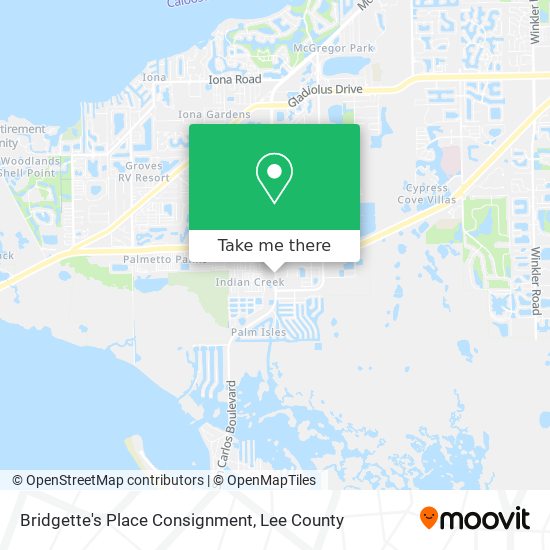Mapa de Bridgette's Place Consignment
