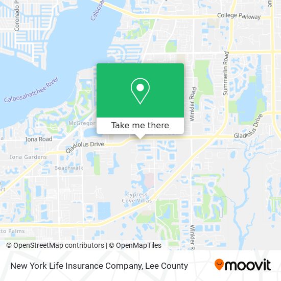 New York Life Insurance Company map