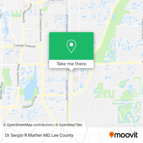Dr Sergio R Mather MD map