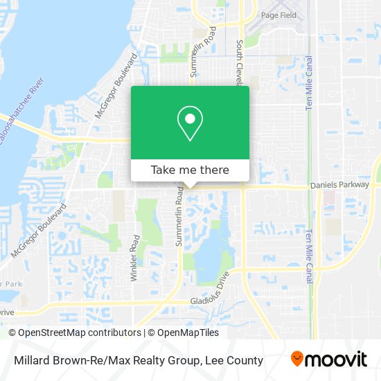 Millard Brown-Re / Max Realty Group map