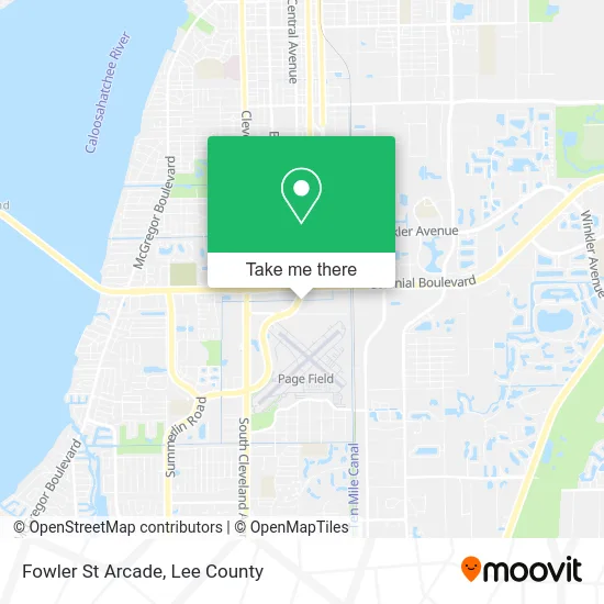 Fowler St Arcade map