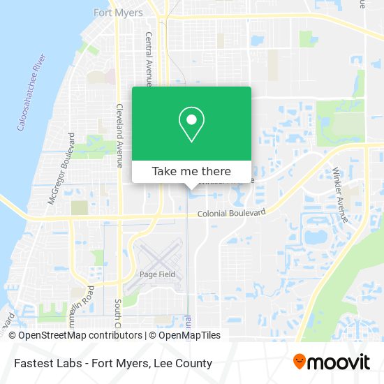 Mapa de Fastest Labs - Fort Myers