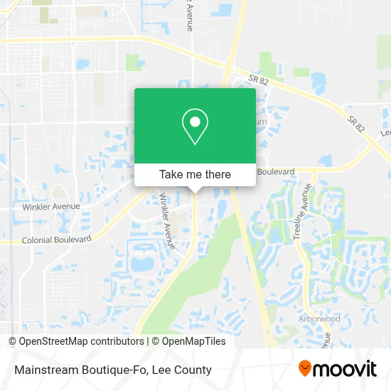 Mainstream Boutique-Fo map