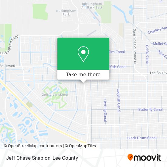 Jeff Chase Snap on map