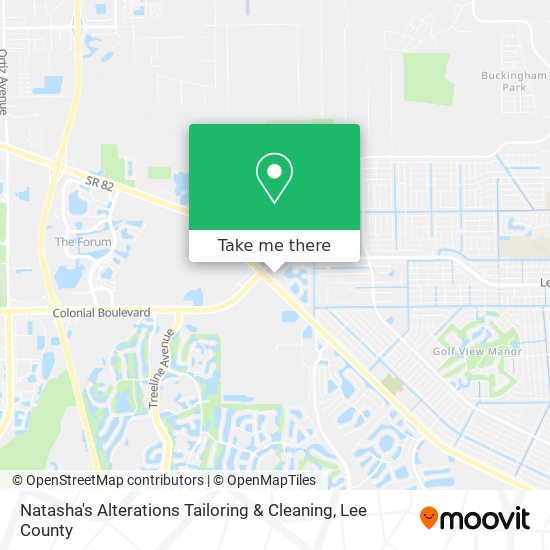 Natasha's Alterations Tailoring & Cleaning map