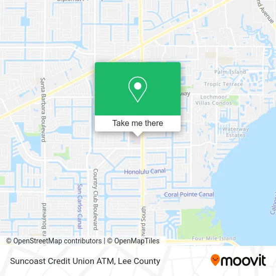 Suncoast Credit Union ATM map