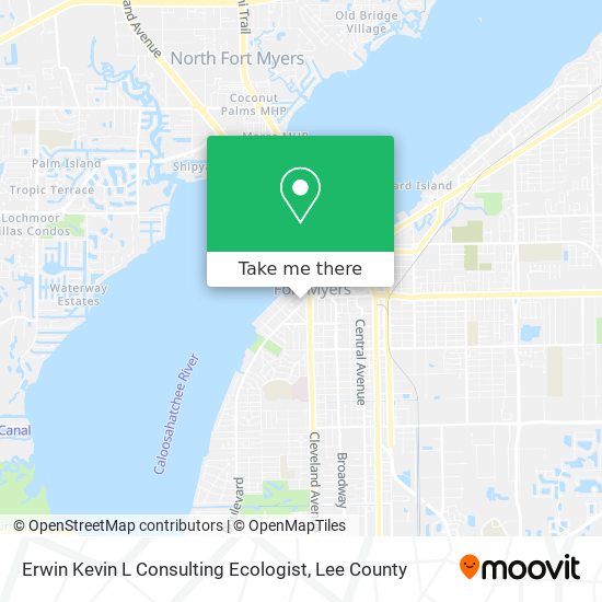 Mapa de Erwin Kevin L Consulting Ecologist