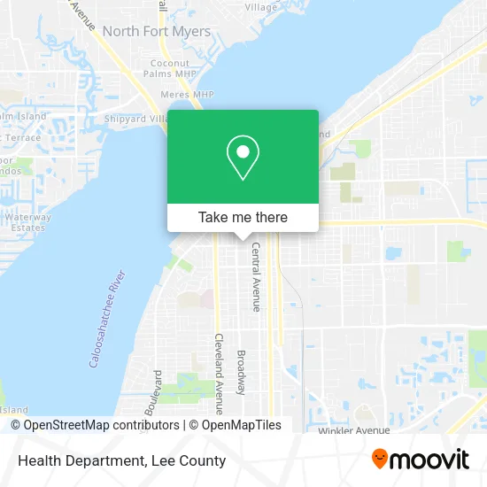 Health Department map