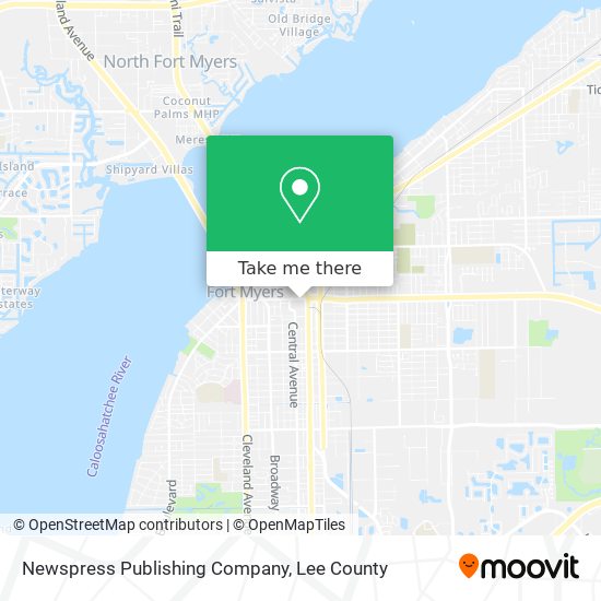 Newspress Publishing Company map