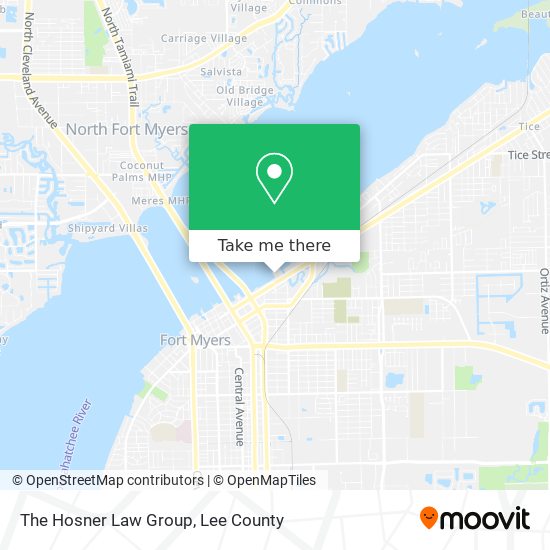 The Hosner Law Group map