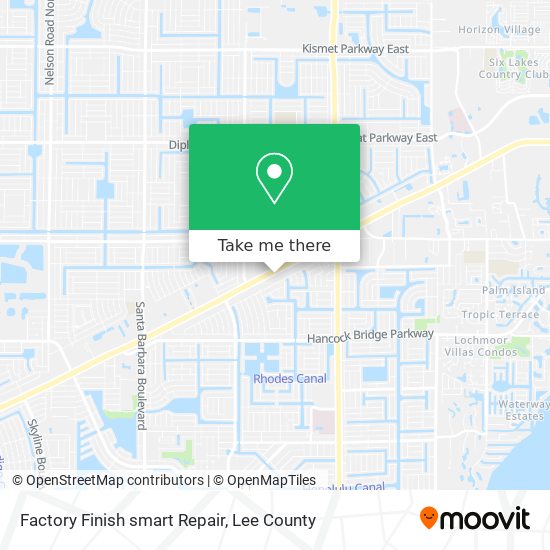 Factory Finish smart Repair map