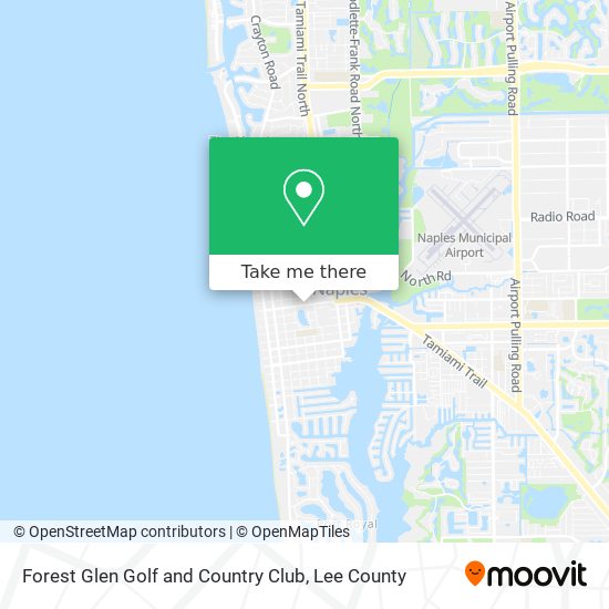 Forest Glen Golf and Country Club map